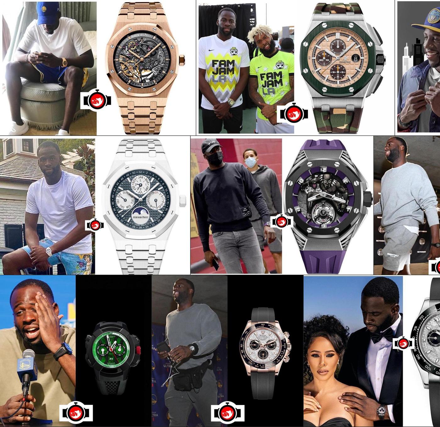 Draymond Green's Impressive Watch Collection: A Look at the Brands He Owns